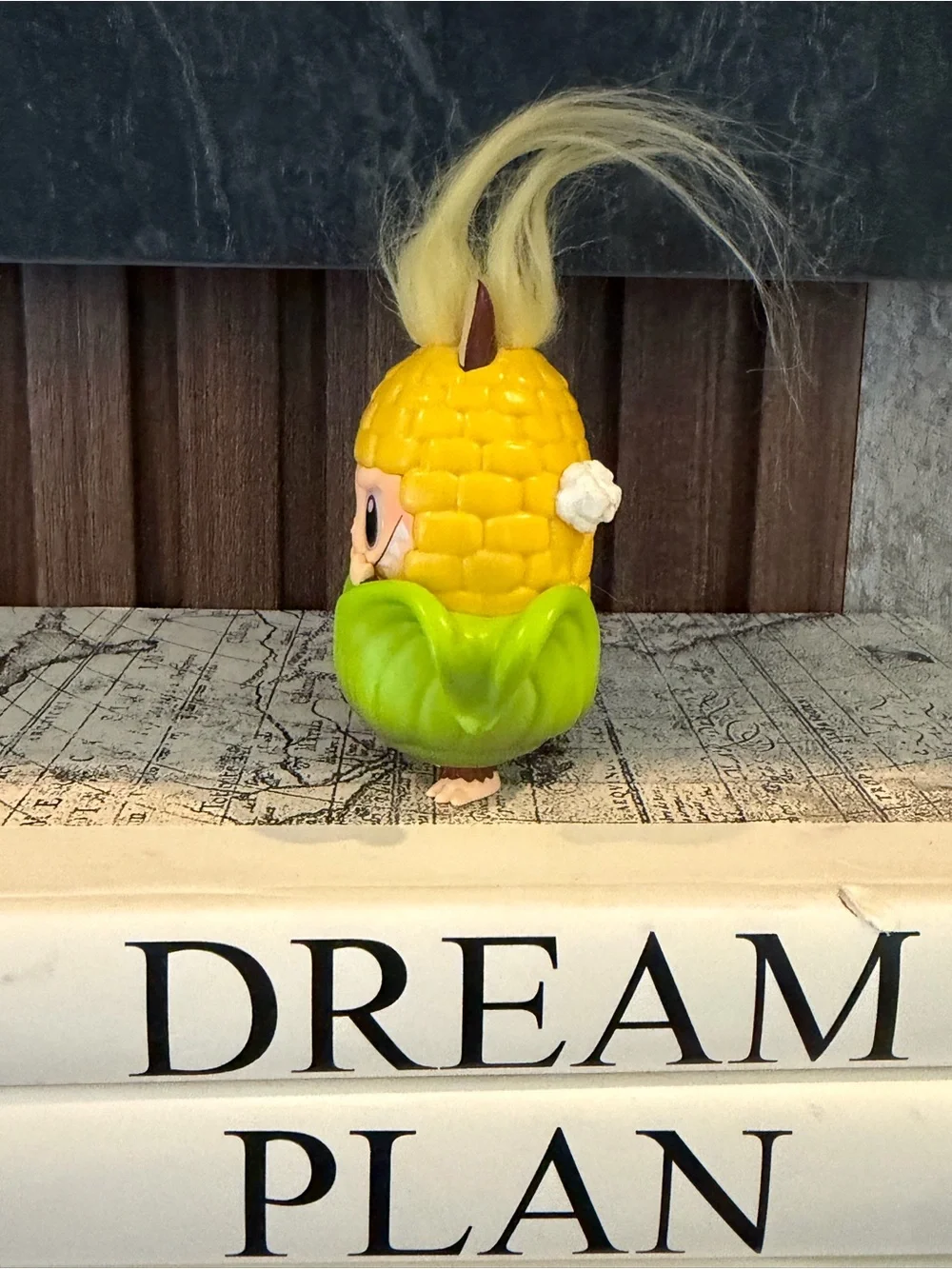 Corn Baby Doll Toy in Yellow and Green - Cute Plush Figurine